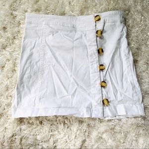 Forever 21 Button Skirt